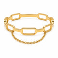 Lapis Chain Ring